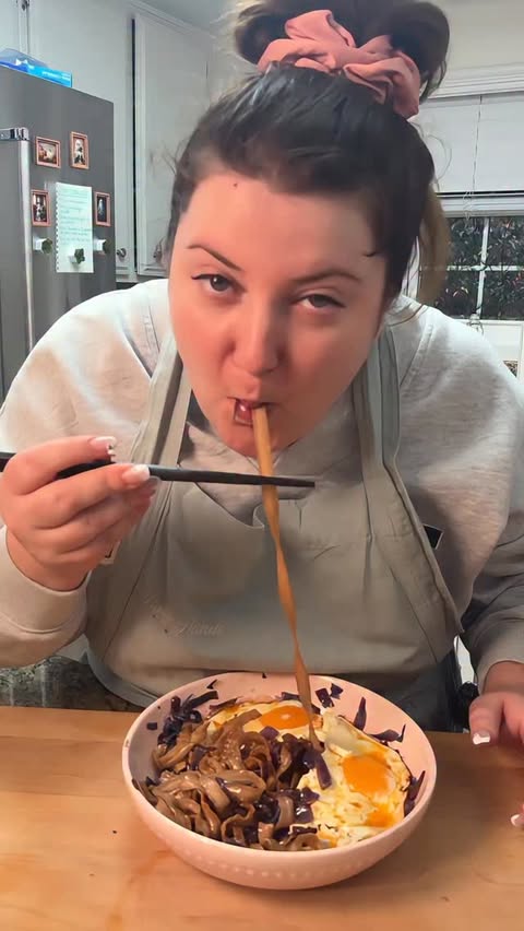 Instagram post by @babyhandsbakes for FLY BY JING. Caption reads: [...] code Babyhandsbakes for 10% off! #ad....