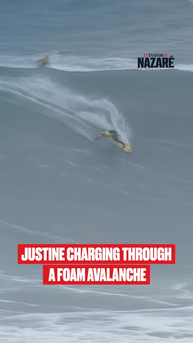 Instagram post by @justinedupont33 for World Surf League. Caption reads: What can’t @justinedupont33 do? 🔥

The world’s....