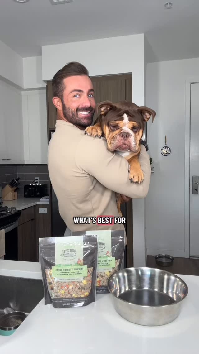 Instagram post by @jamesbonsall_ for Freshpet. Caption reads: More beach days, more tail wags, and more memories....