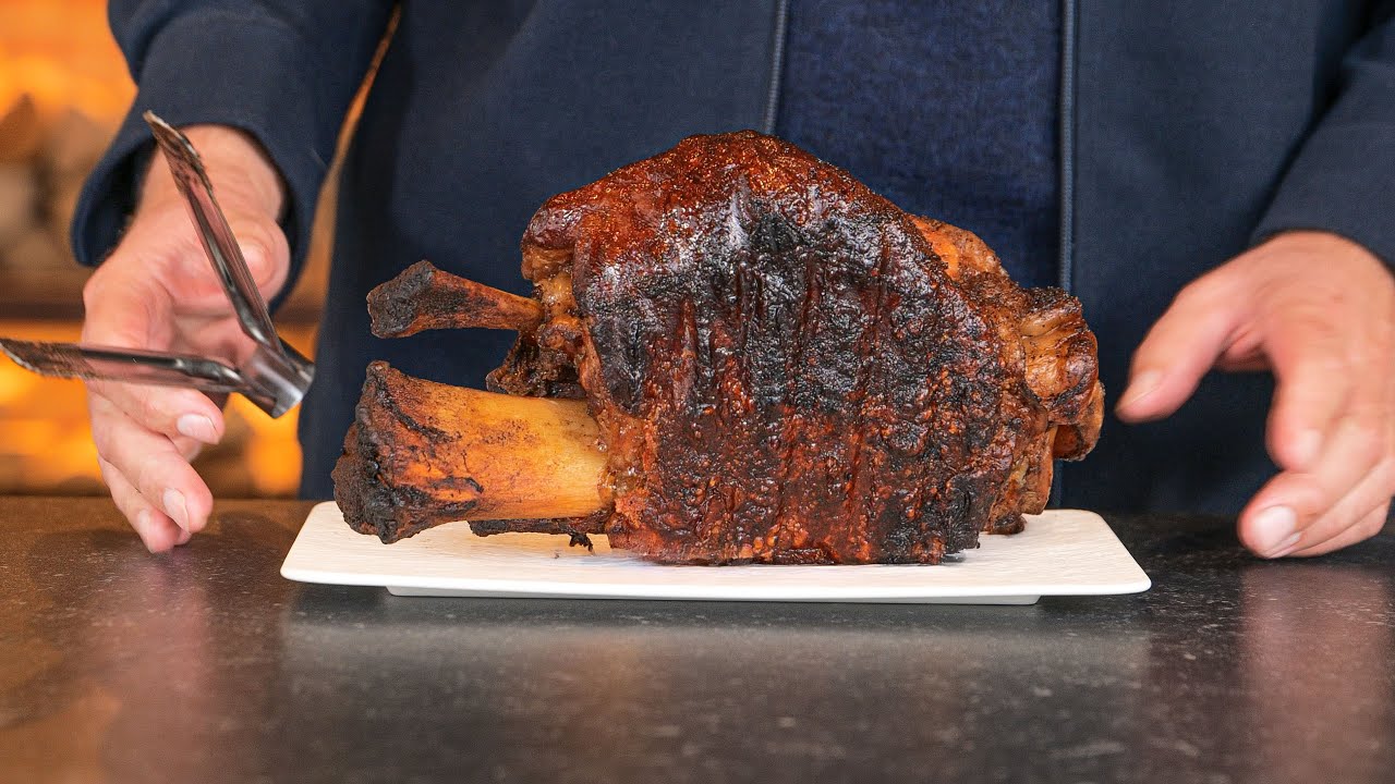 YouTube post by @PITMASTERX for Kamado Joe. Caption reads: Germany’s Secret Technique to Make Extremely....