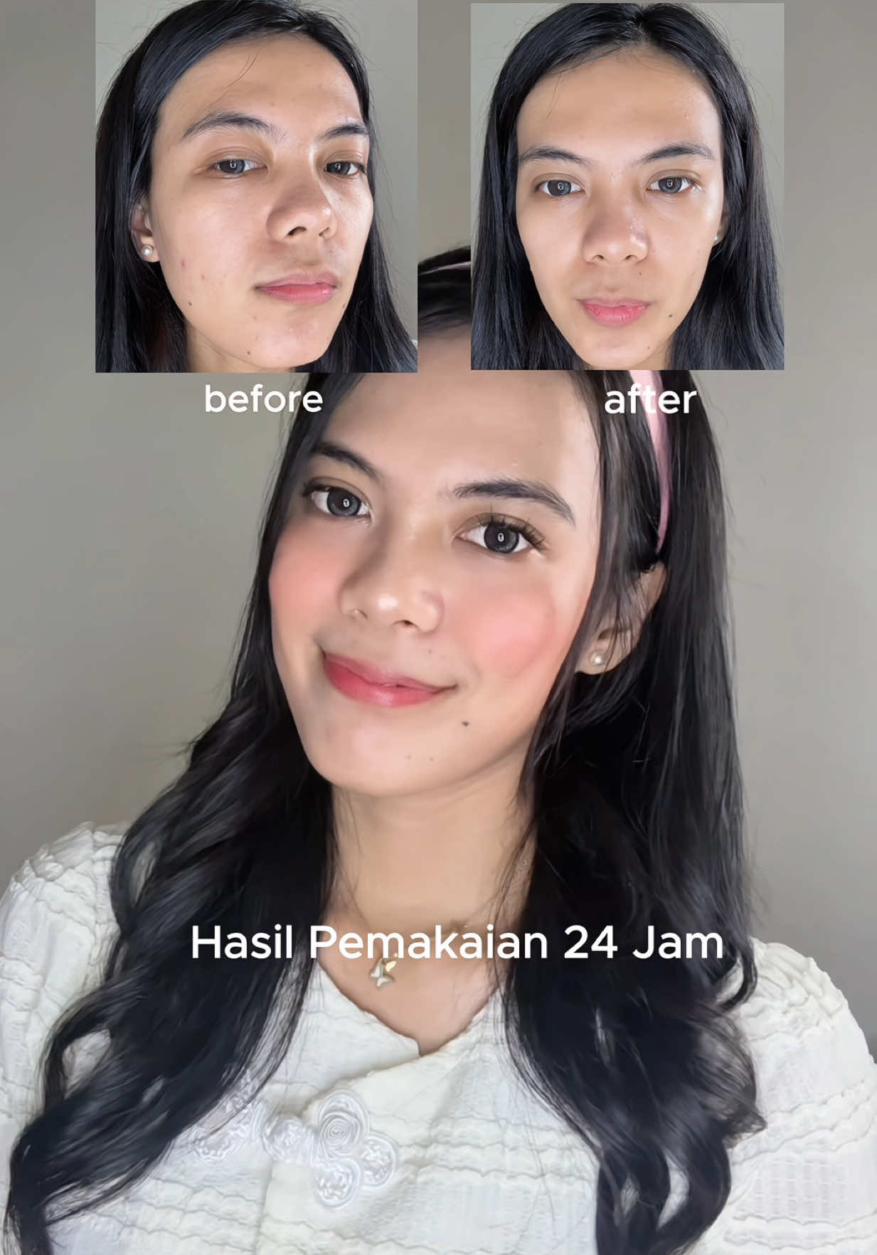 TikTok post by @litaoktaviia for Nurilab.id. Caption reads: [...] sehat itu proses, bukan instan. ✨....