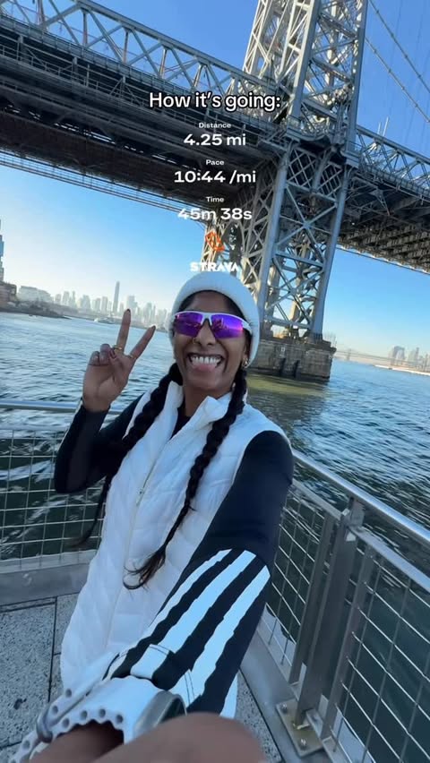 Instagram post by @chief_preeth for Strava. Caption reads: Every workout has it’s receipt on my @strava....