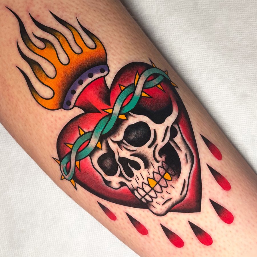 Instagram post by @saschi_mccormack for Killer Ink Limited. Caption reads: Walk barefoot through the glass,
not a single....