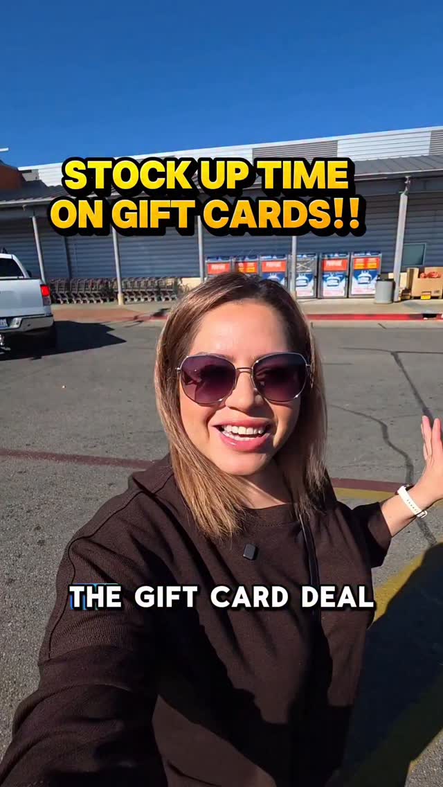 Instagram post by @brodiesaves for H-E-B. Caption reads: Gift card deal is back at @heb 🤌🔥 #hebcouponing ....