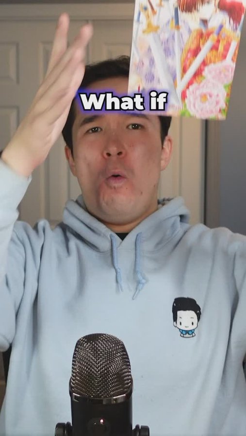 Instagram post by @swaynami for VIZ. Caption reads: [...] Manga is a New Worlds ROMANTASY 👀🤯....