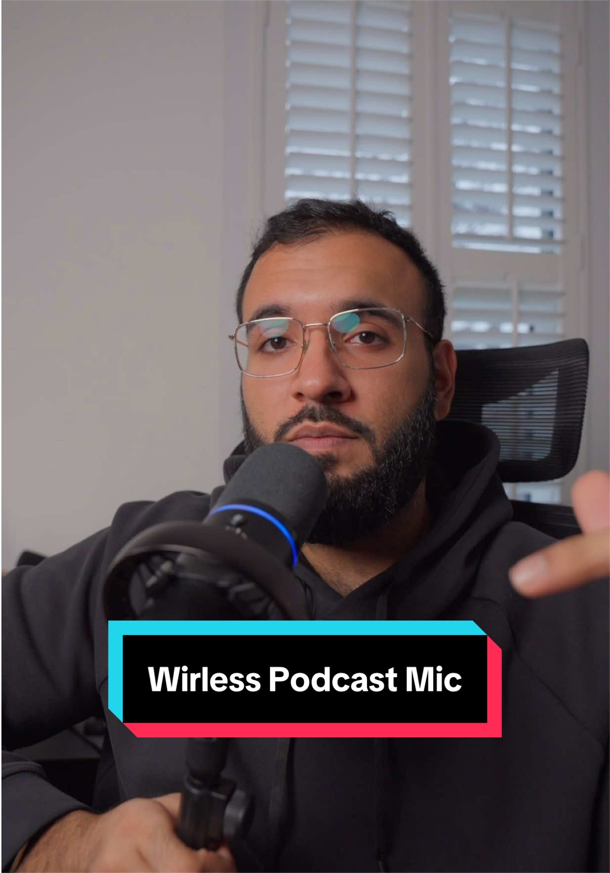 TikTok post by @usmaanunplugged for Maono. Caption reads: [...] wireless and built for creators! 🎙️Maono....