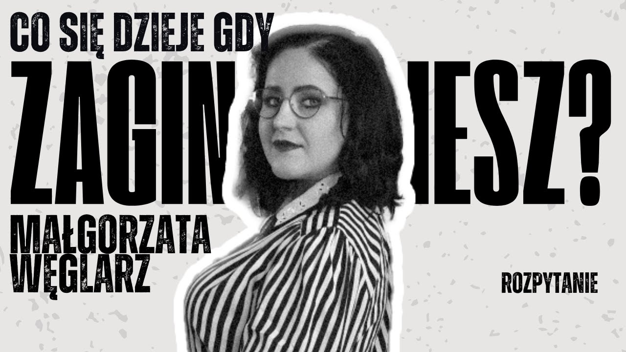 YouTube post by @JustynaMazur for empik. Caption reads: I was thrown out of the funeral home | Małgorzata....