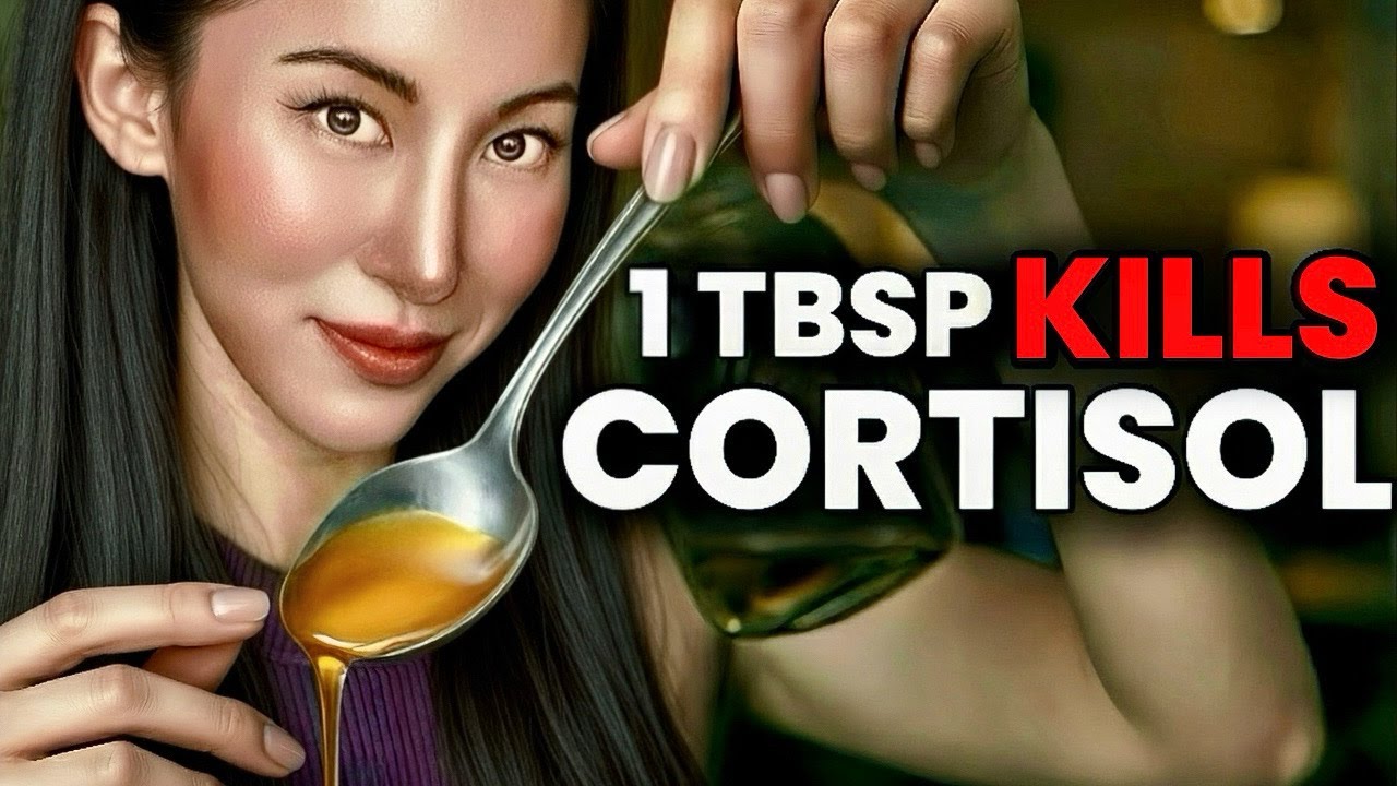 YouTube post by @SteakandButterGal for BON CHARGE. Caption reads: Take 1 Tablespoon Before Bed To Kill Cortisol in 5....