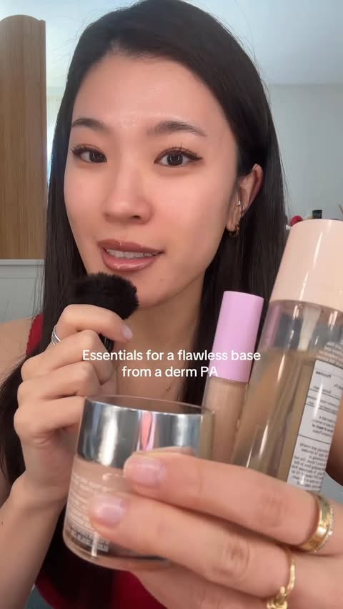 Instagram post by @danna.yang for Kopari Beauty. Caption reads: [...] Moisture Surge 100H @tower28beauty....