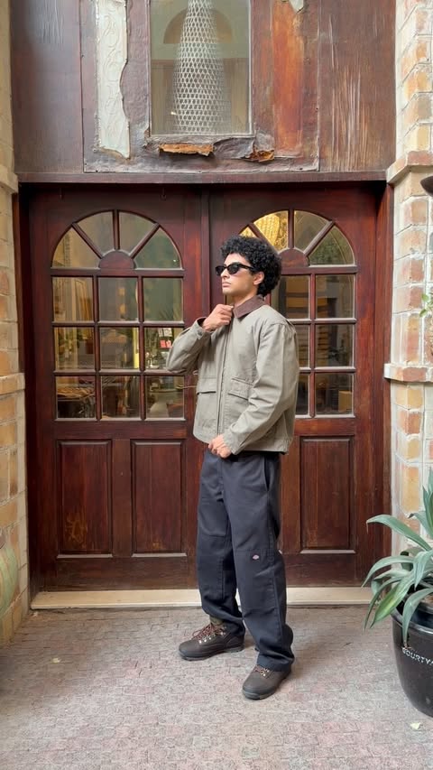 Instagram post by @virgilakaray for Timberland. Caption reads: [...] new euro hiker boots straight from....