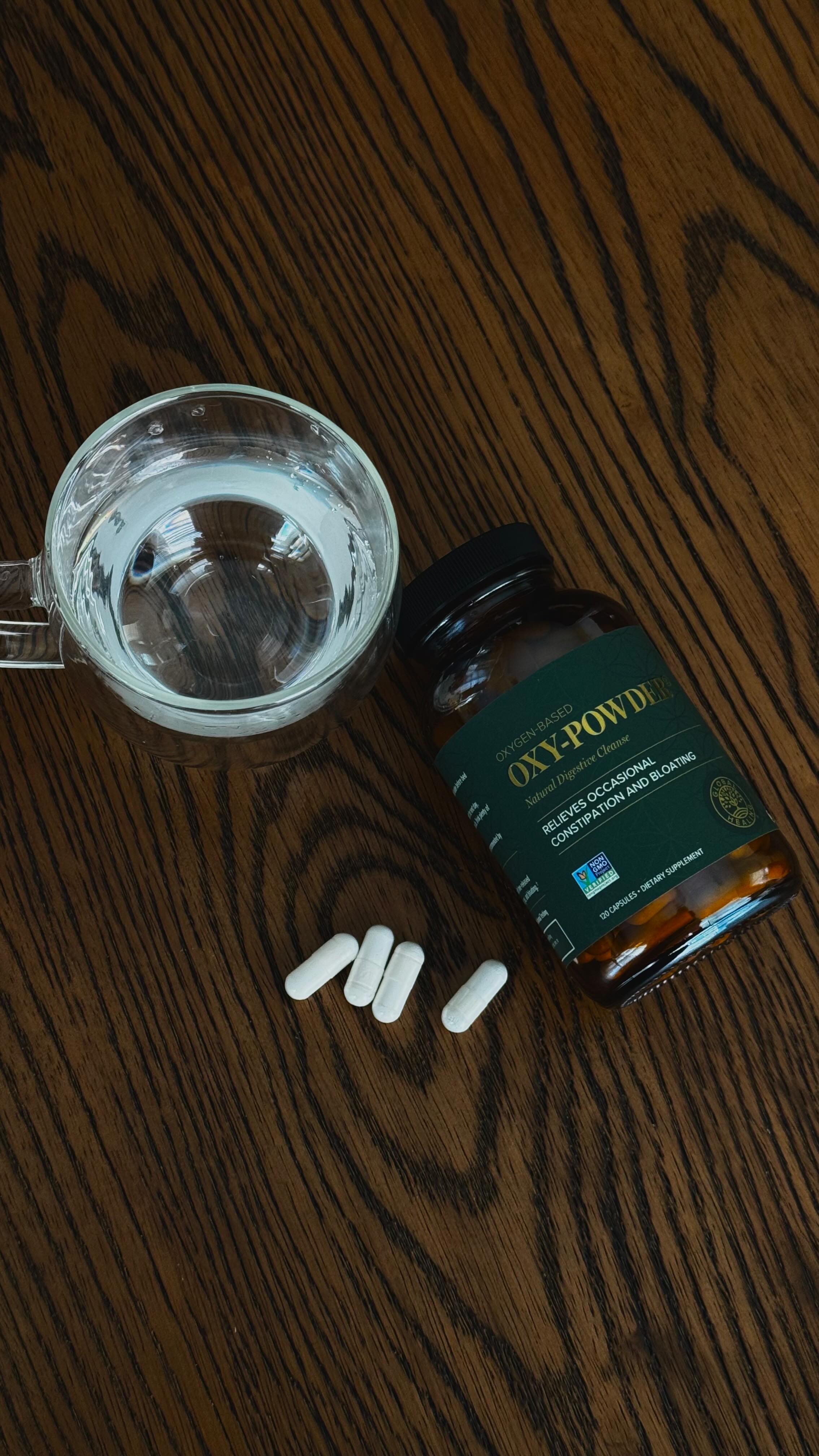 Instagram post by @makaylamclovin for Global Healing. Caption reads: [...] Get back to yourself this fall with....