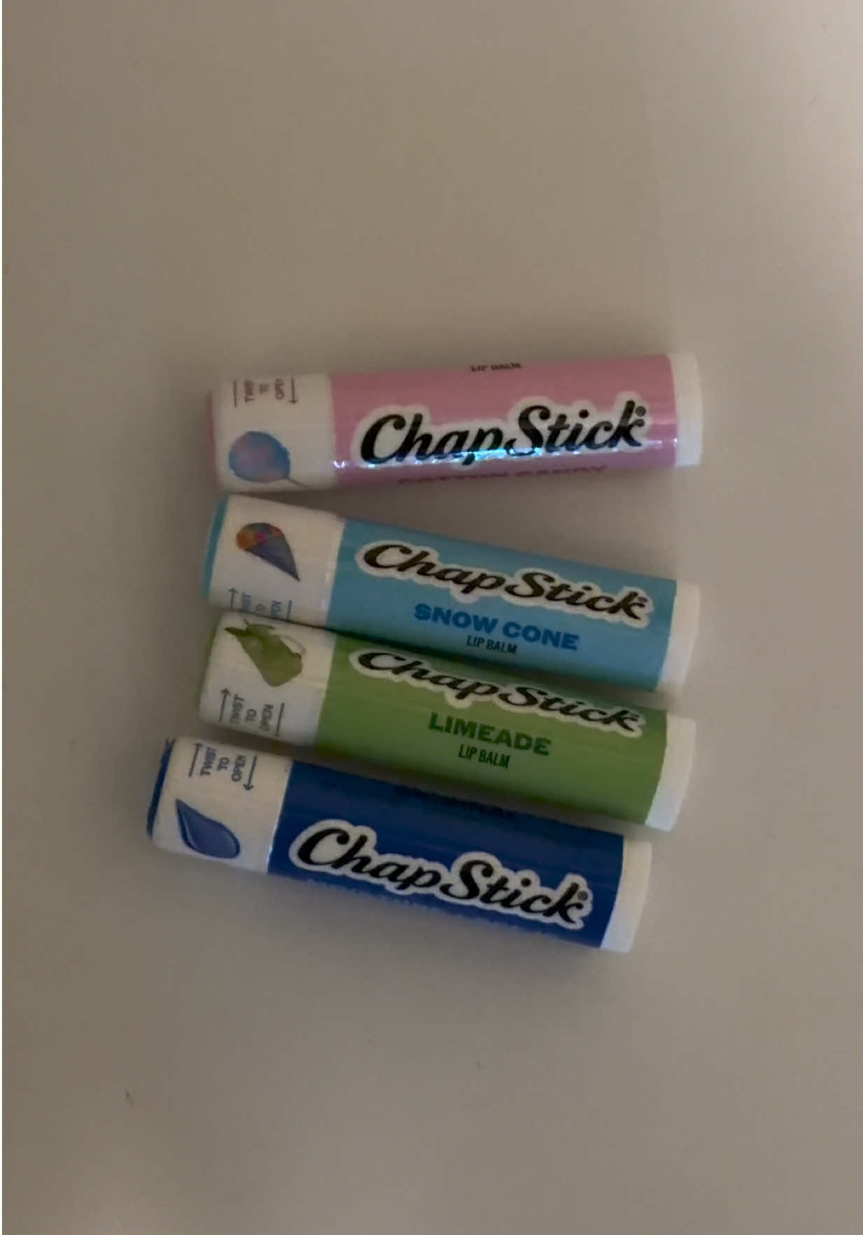 TikTok post by @_adoseofque for ChapStick. Caption reads: One thing about me? I'm going to have....