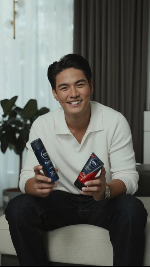 Instagram post by @michaelsager_ for NIVEA Philippines. Caption reads: Better late than never! 12.12’s final hours are....
