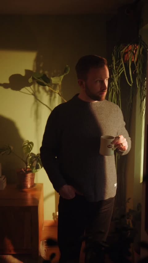 Instagram post by @ellisreed for ZHIYUN. Caption reads: [...] sunlight on a rainy day. Using the....