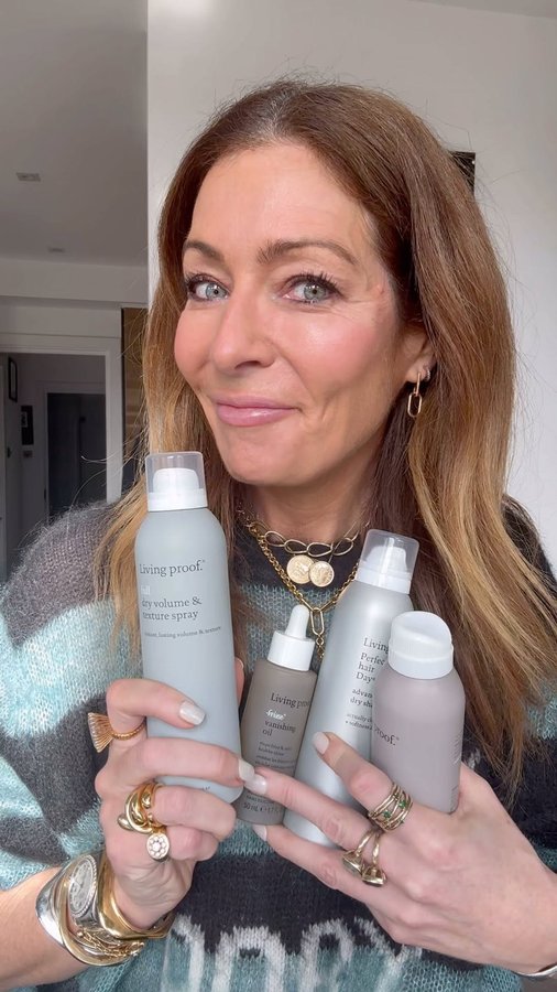 Instagram post by an influencer for Living Proof UK. Caption reads: #AD 30% off everything* at @livingproofuk This is....