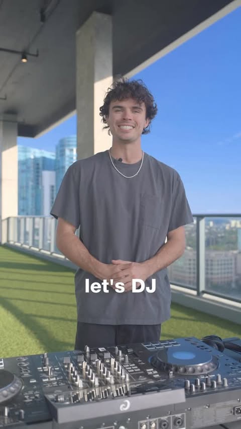 Instagram post by @nicvans for GoDaddy. Caption reads: @godaddy just challenged me to build my DJ [...].