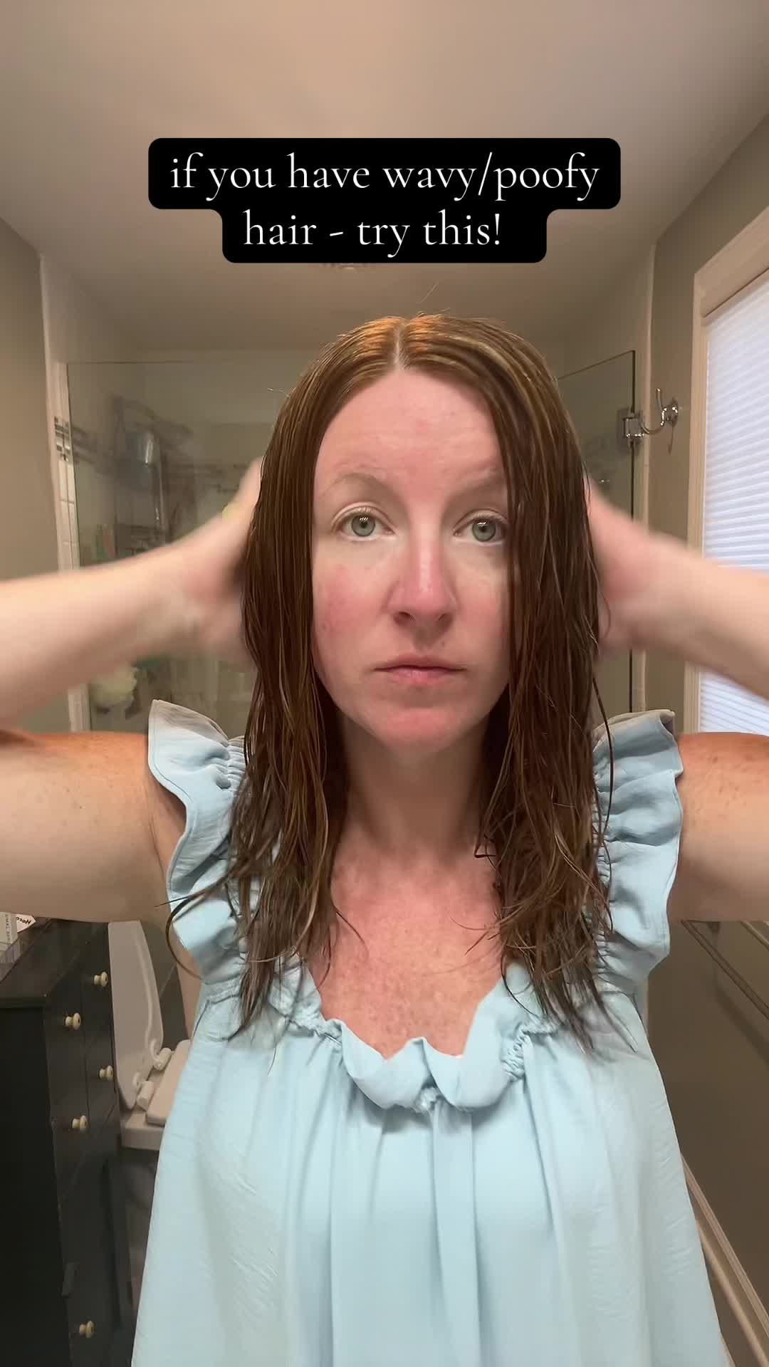 TikTok post by @the_geriatricmillennial for Color Wow Hair. Caption reads: @Color Wow Hair Dream coat for curly hair works....