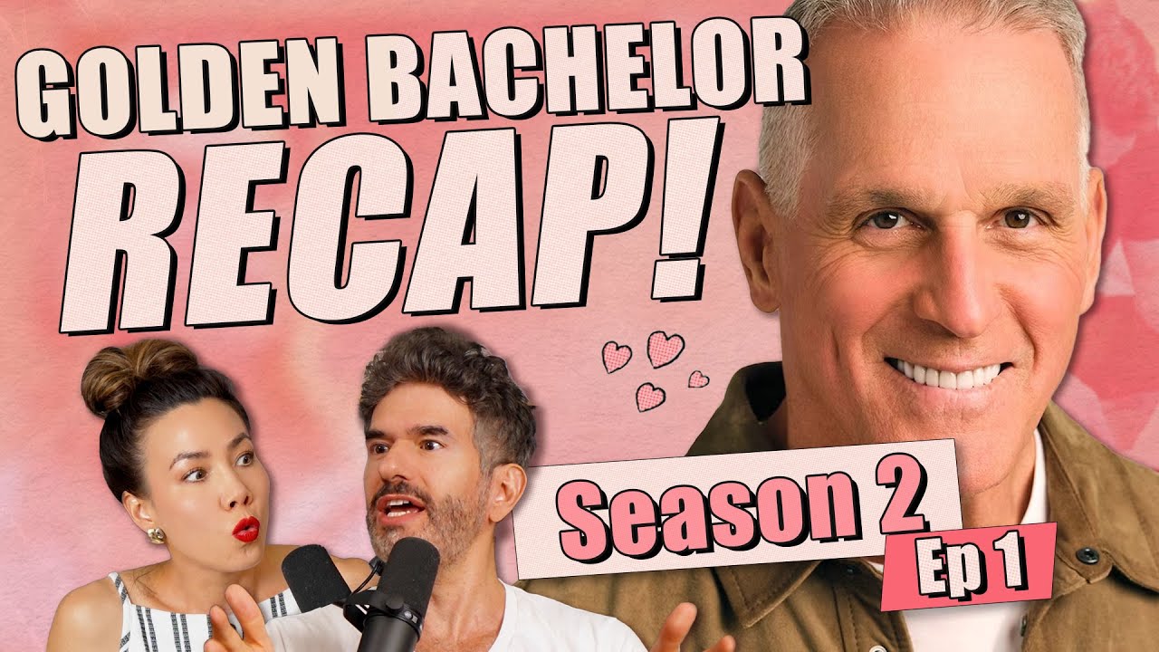YouTube post by @dearshandy for Perelel. Caption reads: The Golden Bachelor S2: Ep 1 Recap & Review - Ep....