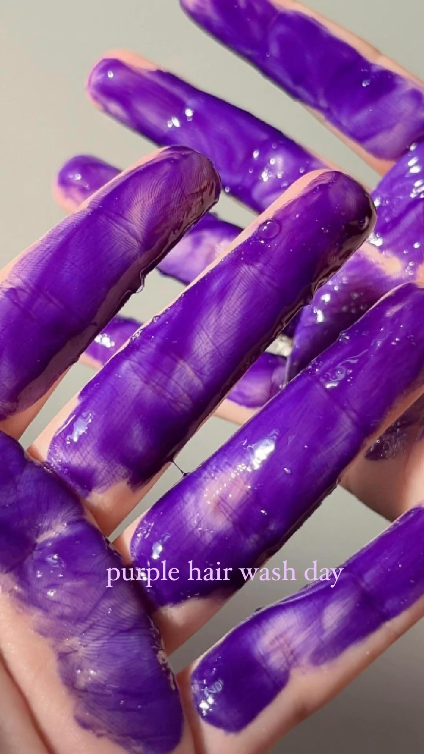 Instagram post by @sstrange for Briogeo. Caption reads: I’ve been neglecting my grey hair 🙈 haven’t done....