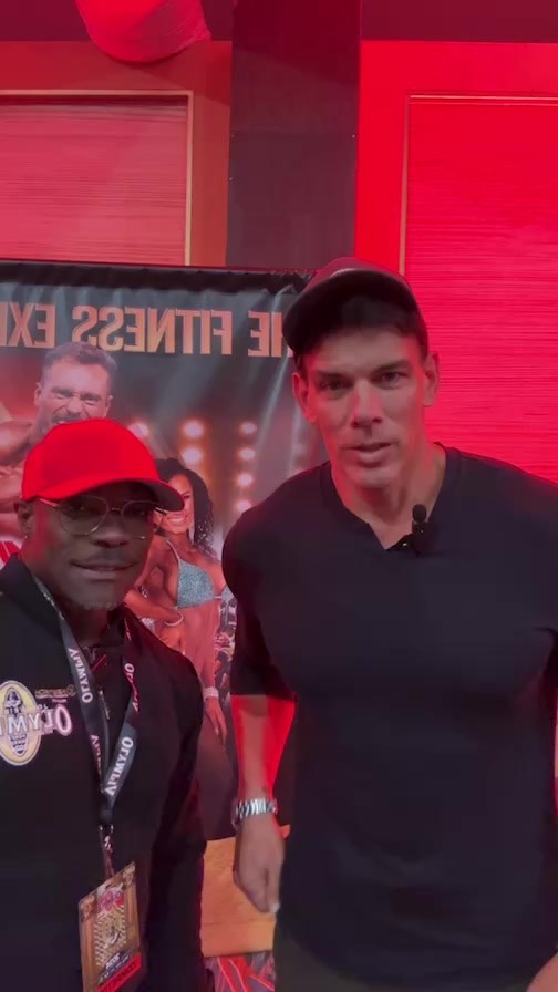 Instagram post by @kerrith_bajjo for Bsn. Caption reads: 2024 Olympia Meet The Olympians 
@kerrith_bajjo &....