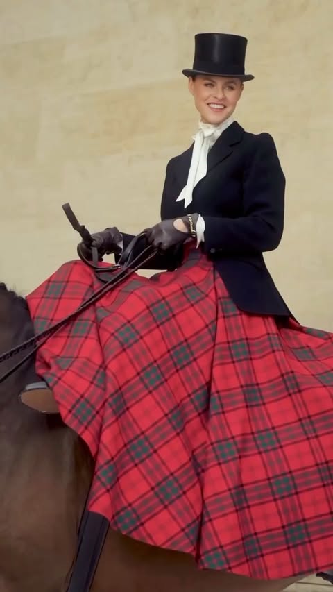 Instagram post by @jadehollandcooper for Holland Cooper. Caption reads: My best version of being Lady Mary … #heritage....