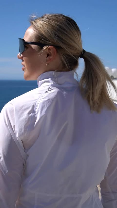 Instagram post by @sophiealisch for huawei. Caption reads: [...] I start, I set my run on my HUAWEI WATCH GT....