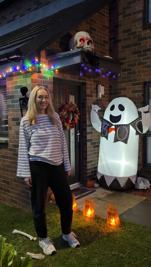 Instagram post by @ciaraburnett_ for The Range. Caption reads: [...] has officially arrived at our house 🎃....