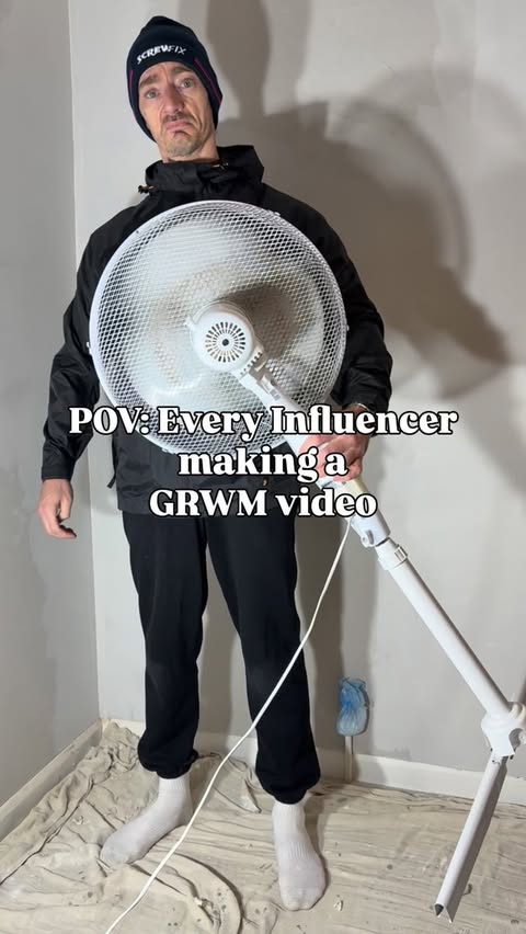 Instagram post by @bobbysdecoratingcompany for Screwfix. Caption reads: GET WINTER READY WITH SCREWFIX 🥶 

Screwfix....