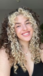Instagram post by @curlieswithjulia for CURLSMITH. Caption reads: SUMMER TIMEEE

bro sometimes i just do not want to....