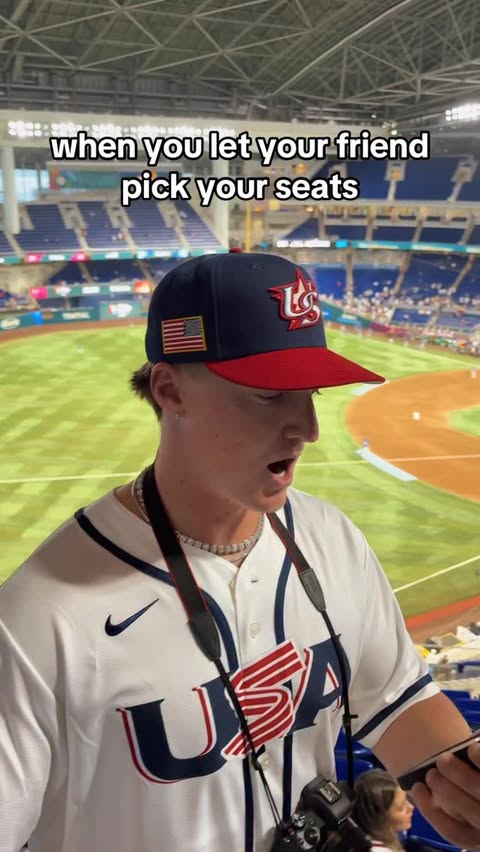 Instagram post by @hunterhanes5 for Gametime. Caption reads: If the seats aren’t from @gametimeapp …. THEN I....