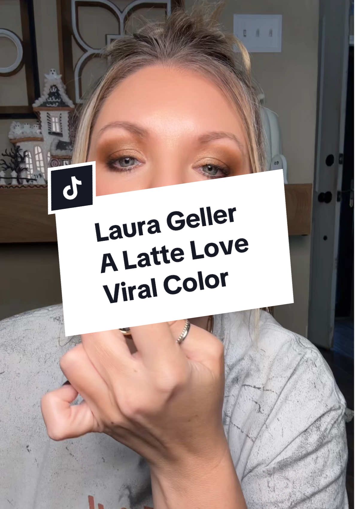 TikTok post by @angiegail83 for – Laura Geller. Caption reads: [...] Geller @Laura Geller Beauty #lipstick....