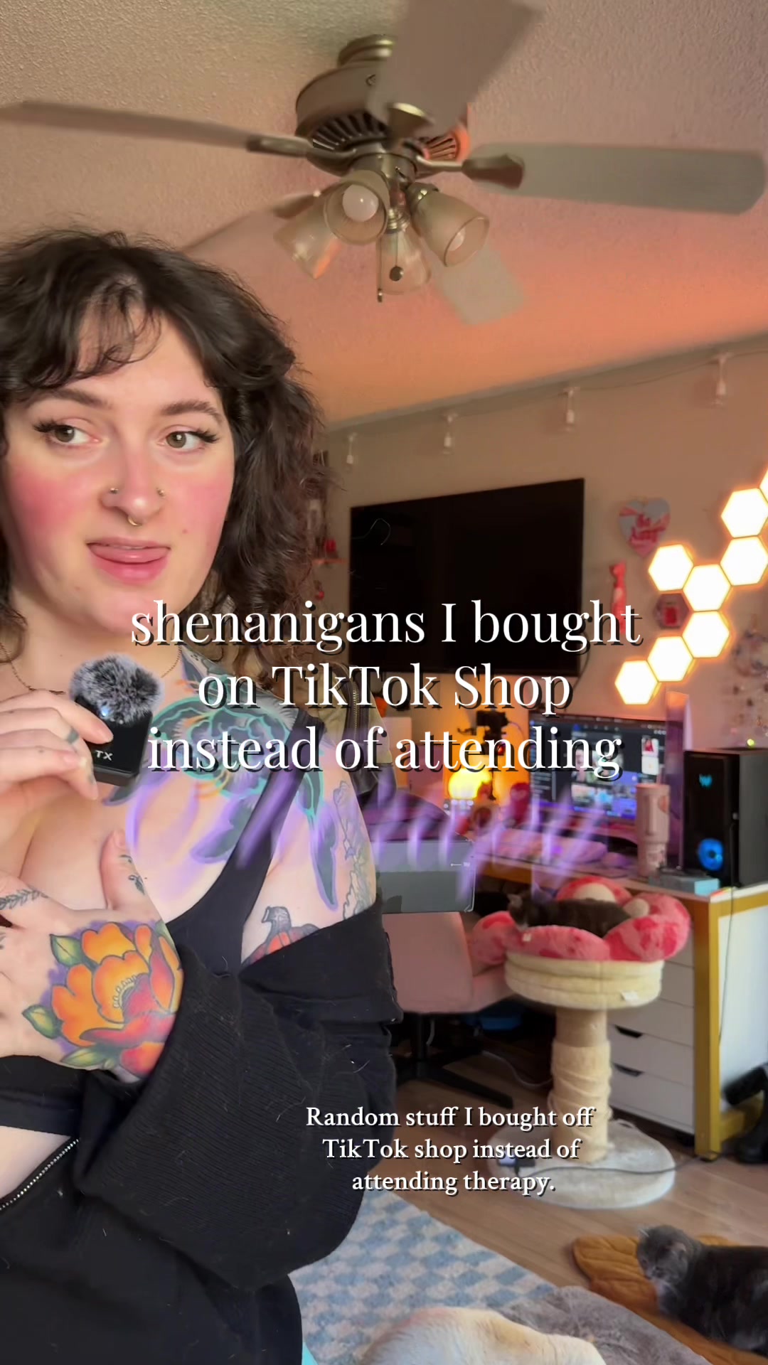 TikTok post by @extracellestial for Universal Standard. Caption reads: [...] gifts teehee. Also thank you @Universal....