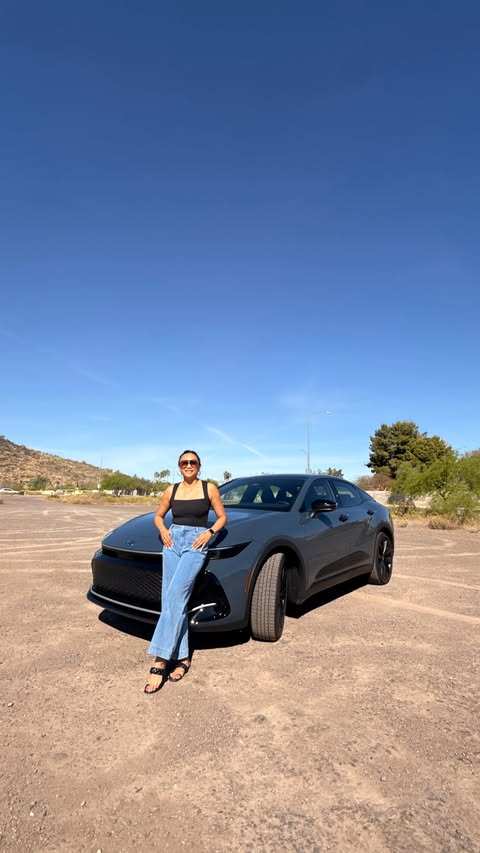 Instagram post by an influencer for Toyota USA. Caption reads: [...] #RoadTripReady #VegasTrip #ToyotaUSA.