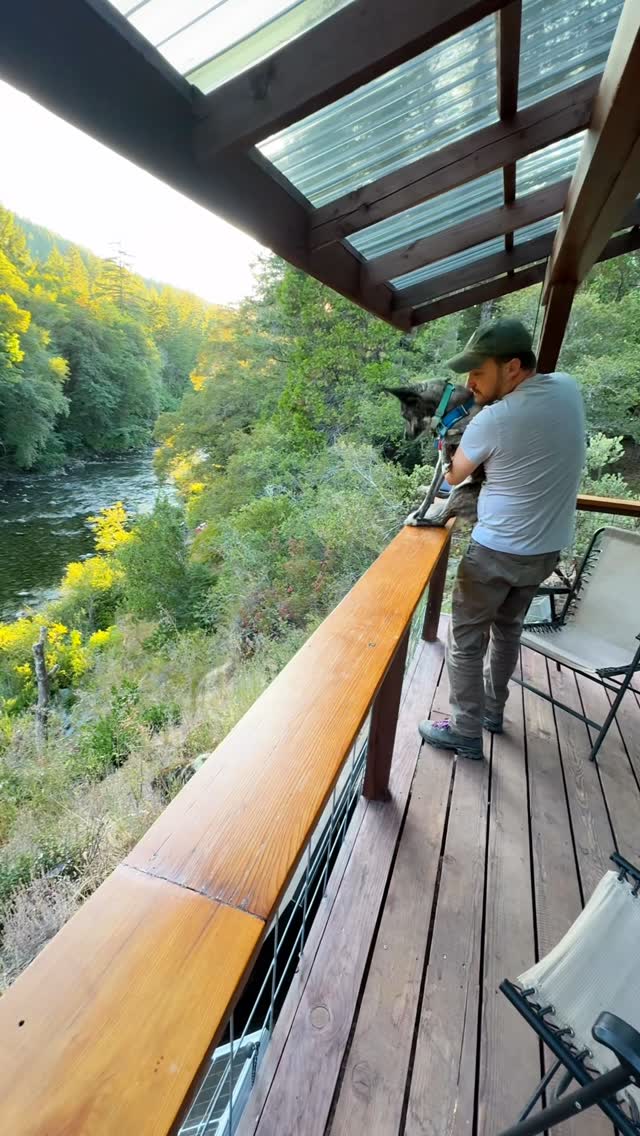 Instagram post by @adventuresofzorra for Ruffwear. Caption reads: She’s a happy glamper! 

We loaded up our car with....
