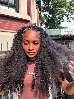 TikTok post by @lyah.luxury for ISEE Hair. Caption reads: [...] Lenox ave !! @timajoli I brought this isee....