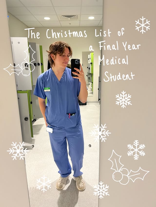 Instagram post by @thehungry.medic for Grenade. Caption reads: santa if youre out there its time to pull through....