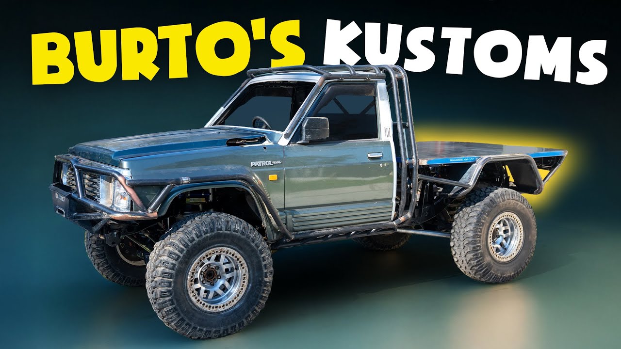 YouTube post by @TylerThompson90 for Dometic. Caption reads: Building the ultimate off-road ute (Nissan GQ....