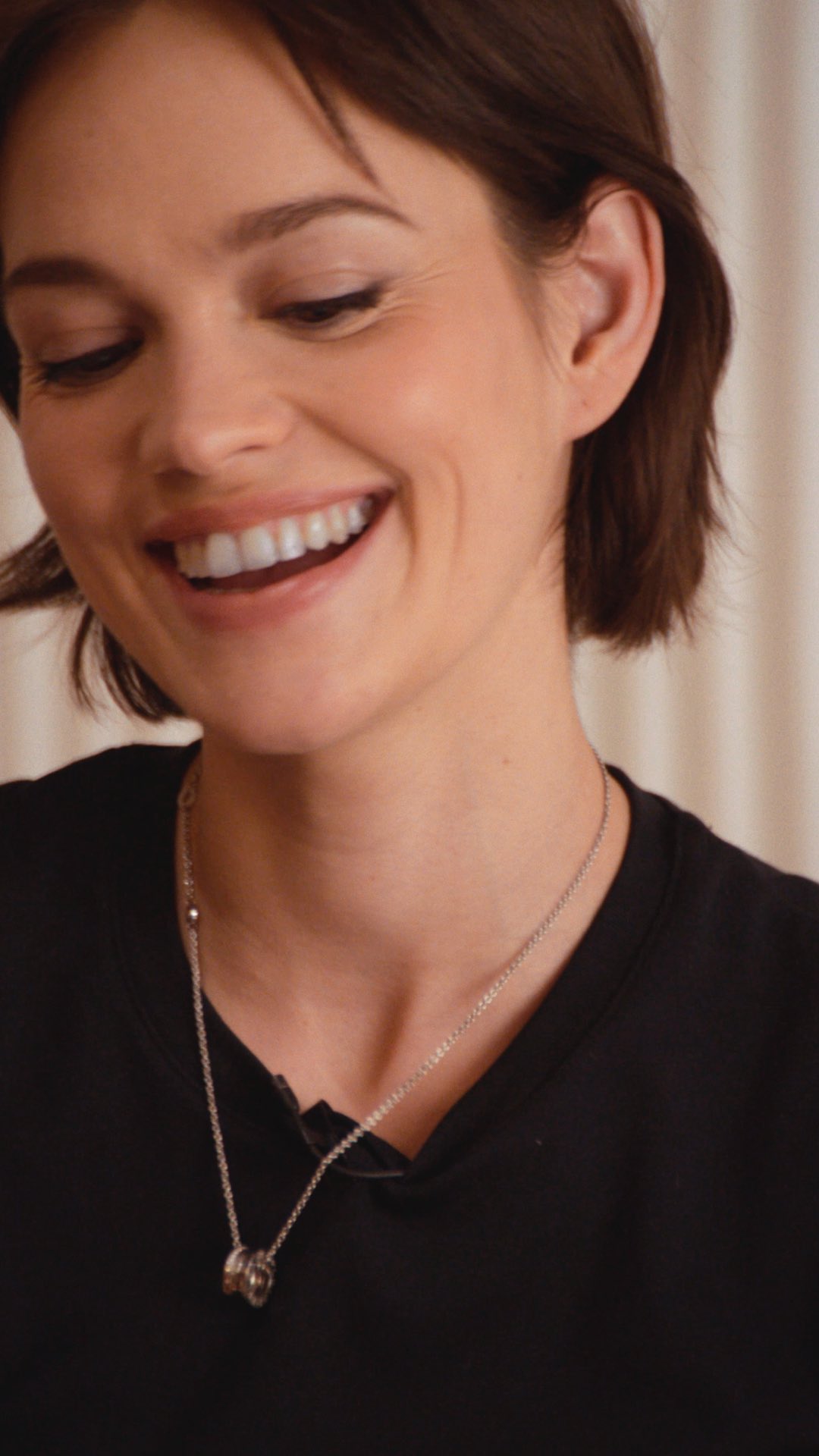 Instagram post by @emilia.schuele for Montblanc. Caption reads: Destination: self-discovery. Emilia Schüle on her....