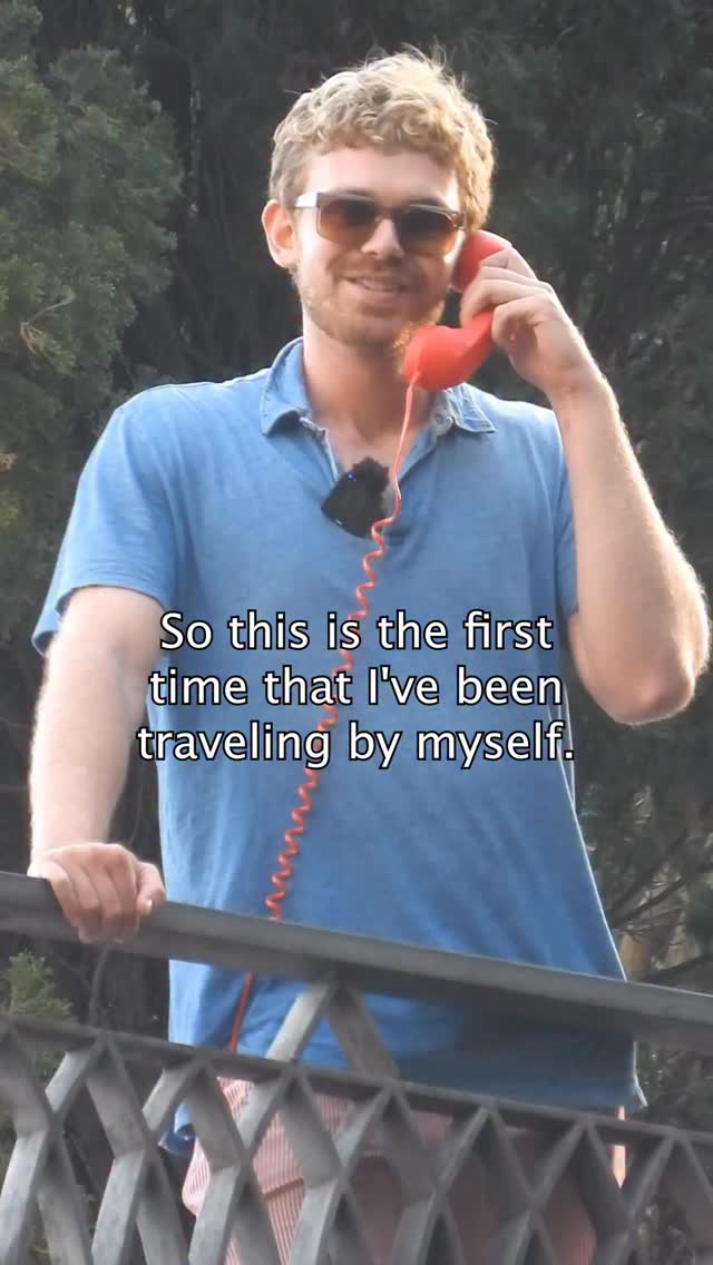 Instagram post by @aview.fromabridge for Skyscanner. Caption reads: #ad | “So this is the first time that I’ve been....