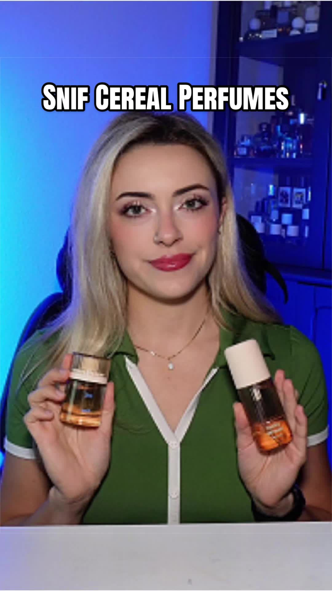 TikTok post by @skylascents for Snif. Caption reads: 2% and Lucky Streak by @Snif 🥣 SKYLA10 if you’re....