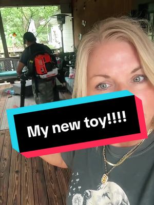 TikTok post by @catgue20 for VEVOR Home Improvement. Caption reads: @VEVOR Store #tiktokshopcreatorpicks #yardtools....