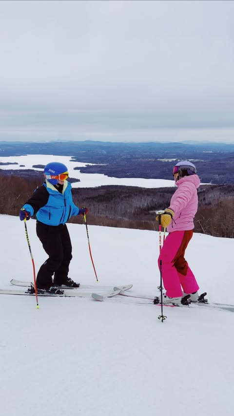 Instagram post by @grace_donner for Epic Pass. Caption reads: [...] !! My final stop of the New Hampshire....