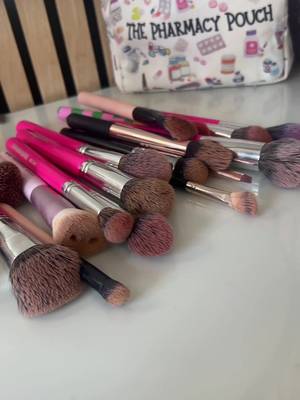 TikTok post by @scarlettwitts5 for Peaches & Cream. Caption reads: [...] make up brush clean 🧽 @ISOCLEAN @Peaches &....