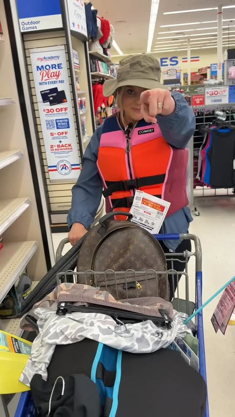 Instagram post by @laurenalaina for Academy Sports + Outdoors. Caption reads: You can bet your BASS you’ll CATCH my husband on....