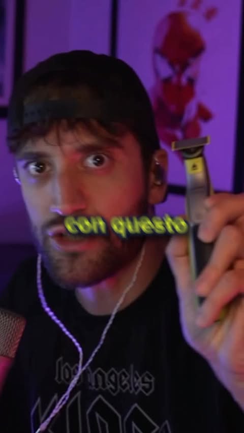 Instagram post by @moonryde_fnatic for Philips. Caption reads: SAN CESAREO SU FORTNITE🔥CON PHILIPS ONEBLADE💚....