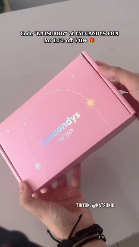 Instagram post by @katsukioz for Eyecandys. Caption reads: New cosplay sponsored by @eyecandyscom 😍 Thank....