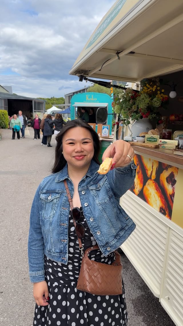 Instagram post by @foodstagram.ie for Kerrygold. Caption reads: #AD Spend the day with me at @kerrygoldirl at the....