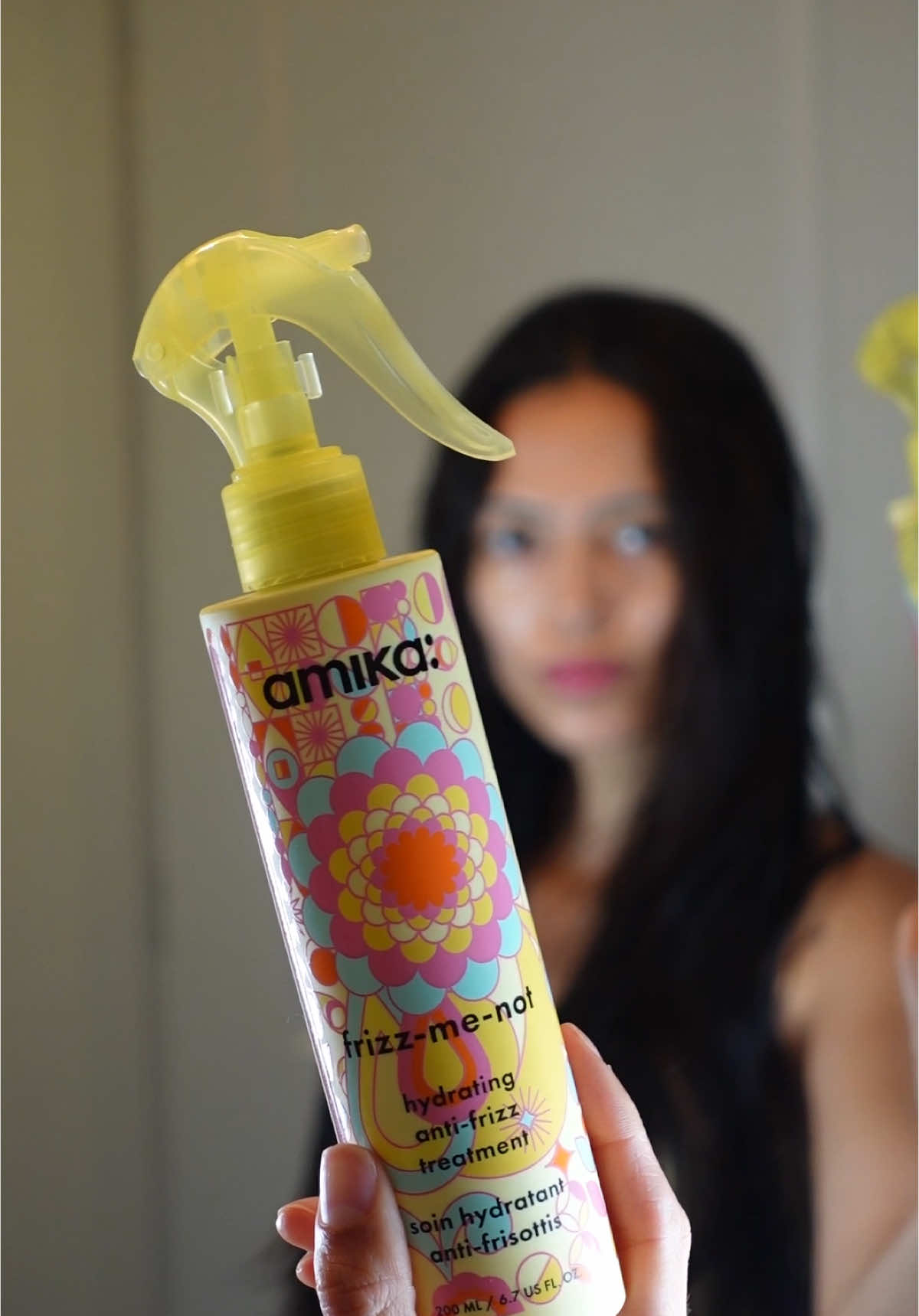 TikTok post by @edelydesigns for Sephora Canada. Caption reads: Humidity doesn’t stand a chance! The @amika....