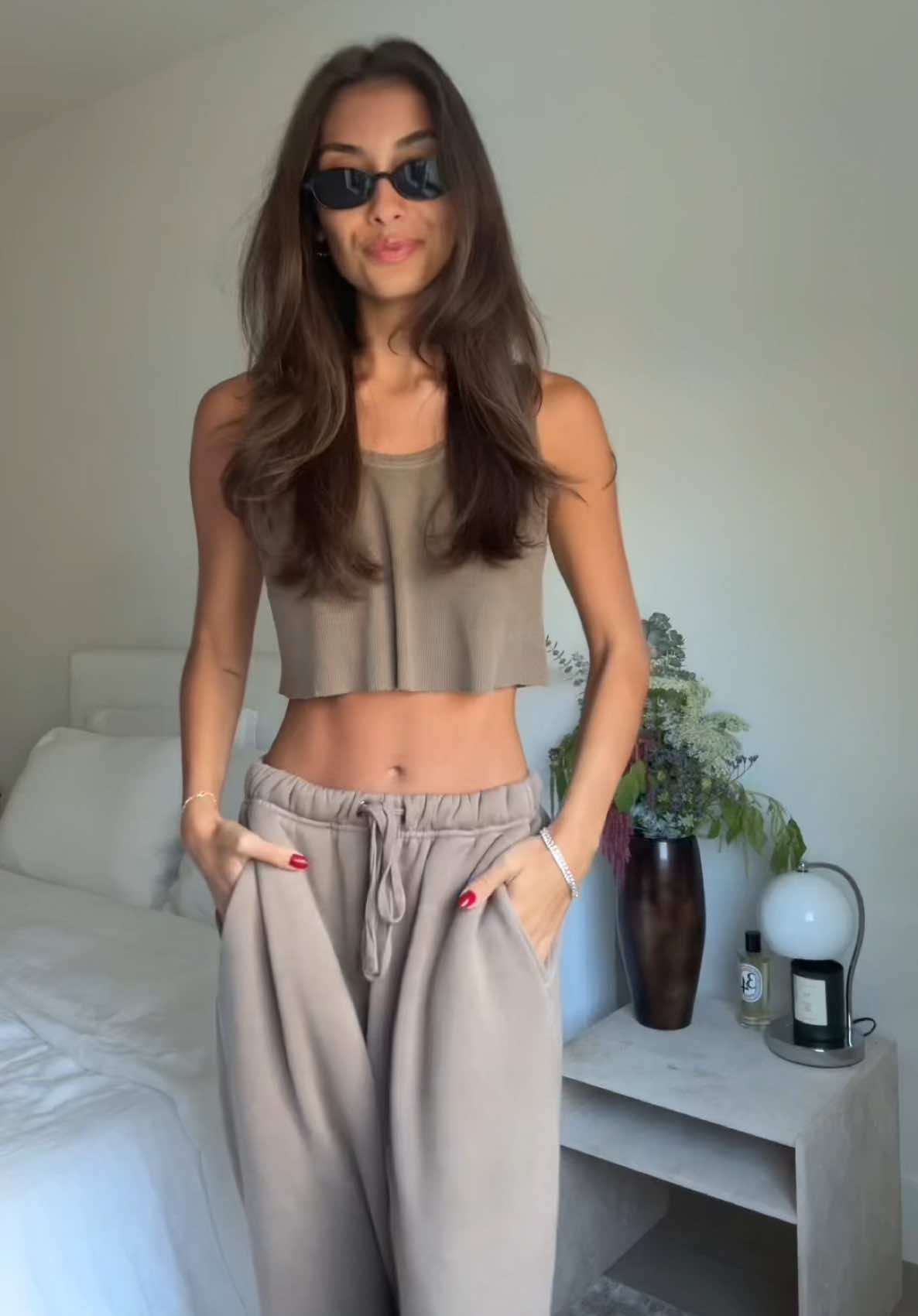 TikTok post by @bbiiaannccaa5 for Elwood Clothing. Caption reads: cozy farmers market look @Elwood #elwood .