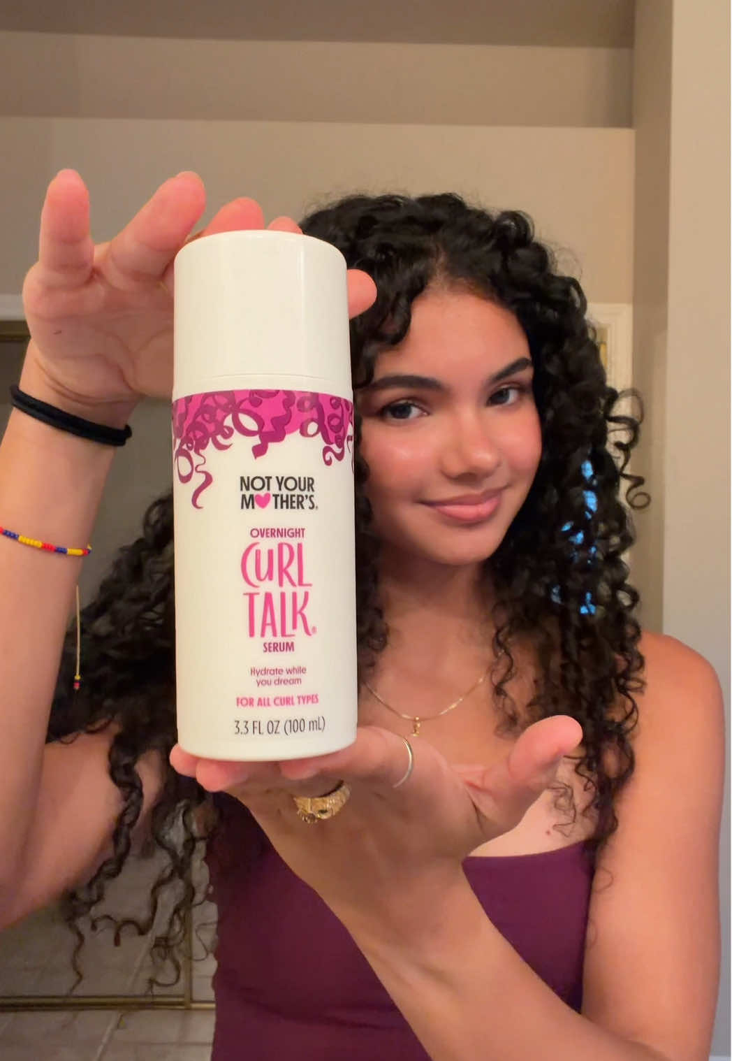 TikTok post by @dehlula for Not Your Mother's. Caption reads: Check out @Ulta Beauty x @Not Your Mother's only....